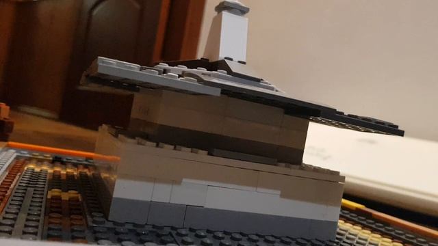 самодельный японский домик из Lego часть 1