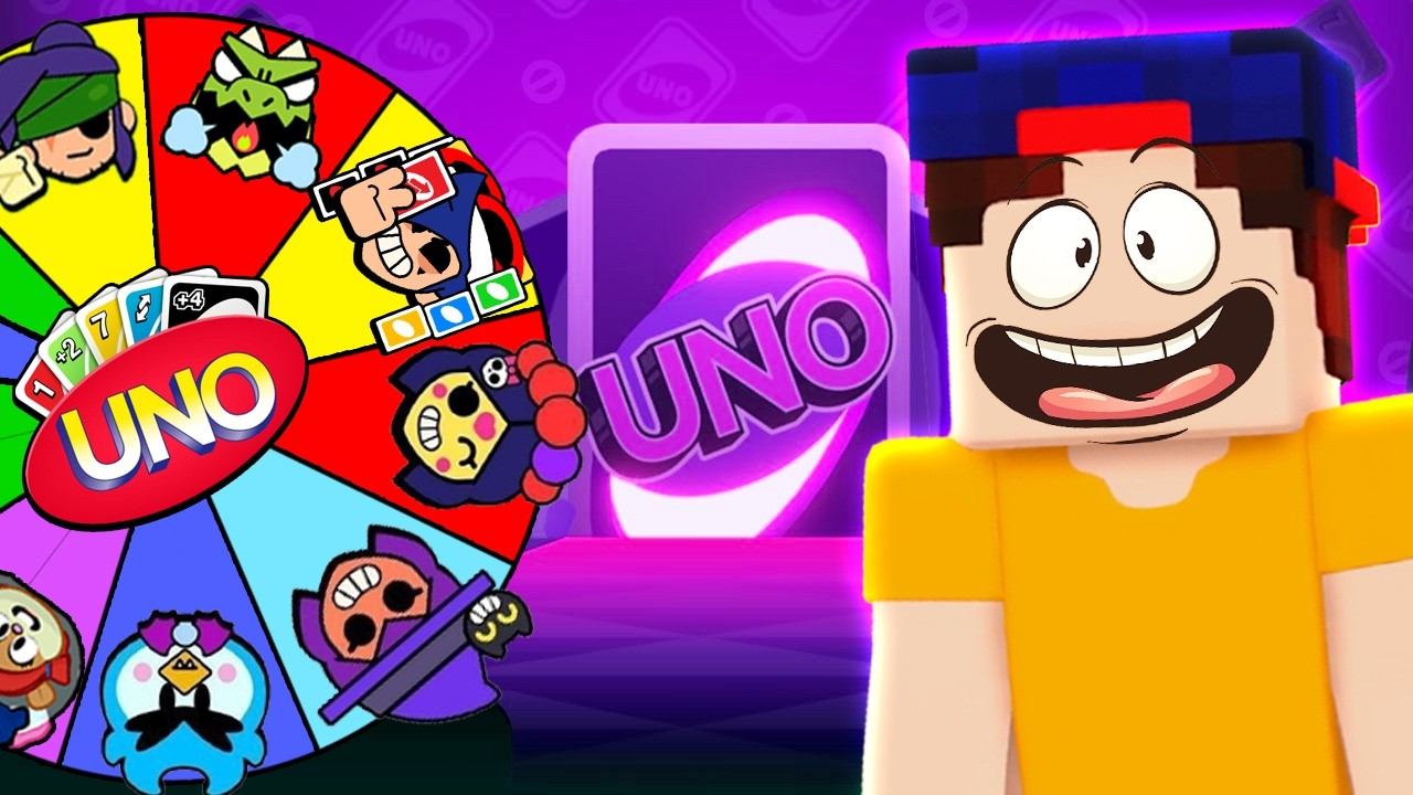 УНО Бравл Старс НО БРАВЛЕРА ВЫБИРАЕТ РУЛЕТКА