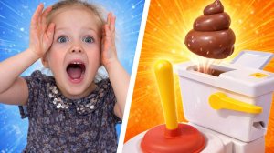 ЭПИЧНЫЙ ТУАЛЕТ-ЧЕЛЛЕНДЖ! 💩🚽 У кого вылетит быстрее?!