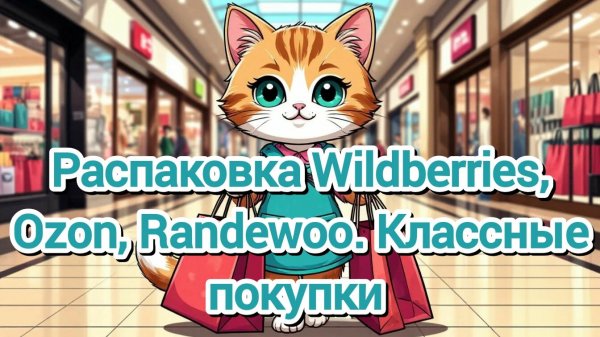 Распаковка Wildberries, Ozon, Randewoo. Классные покупки 💃