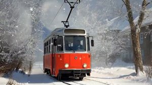 На трамвае ехала Зима