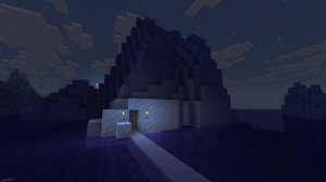 КАК ПОСТРОИТЬ ЛЕДЯНОЙ ДОМ В МАЙНКРАФТЕ