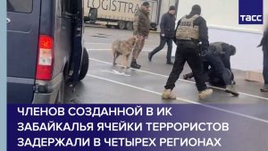 Членов созданной в ИК Забайкалья ячейки террористов задержали в четырех регионах