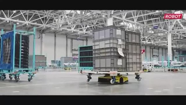 Как автозавод применил LMR MaiRui L2, L3, L5, L8  для JIT / JIS доставки на конвейер из пикинга