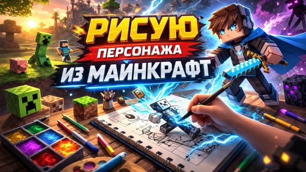 РИСУНОК ИЗ МАЙНКРАФТА!