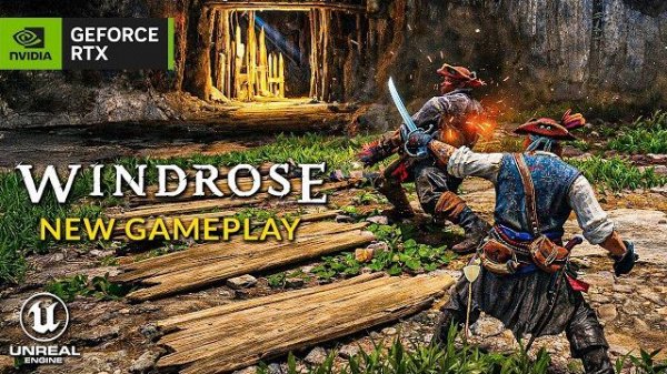 Windrose: New Gameplay Demo 15 Minutes 4K — Первый геймплей 2026 (PS5 / PC)