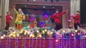 Выступления в Новом году Танец Лезгинка Преподаватель Муртазалиева Сарай