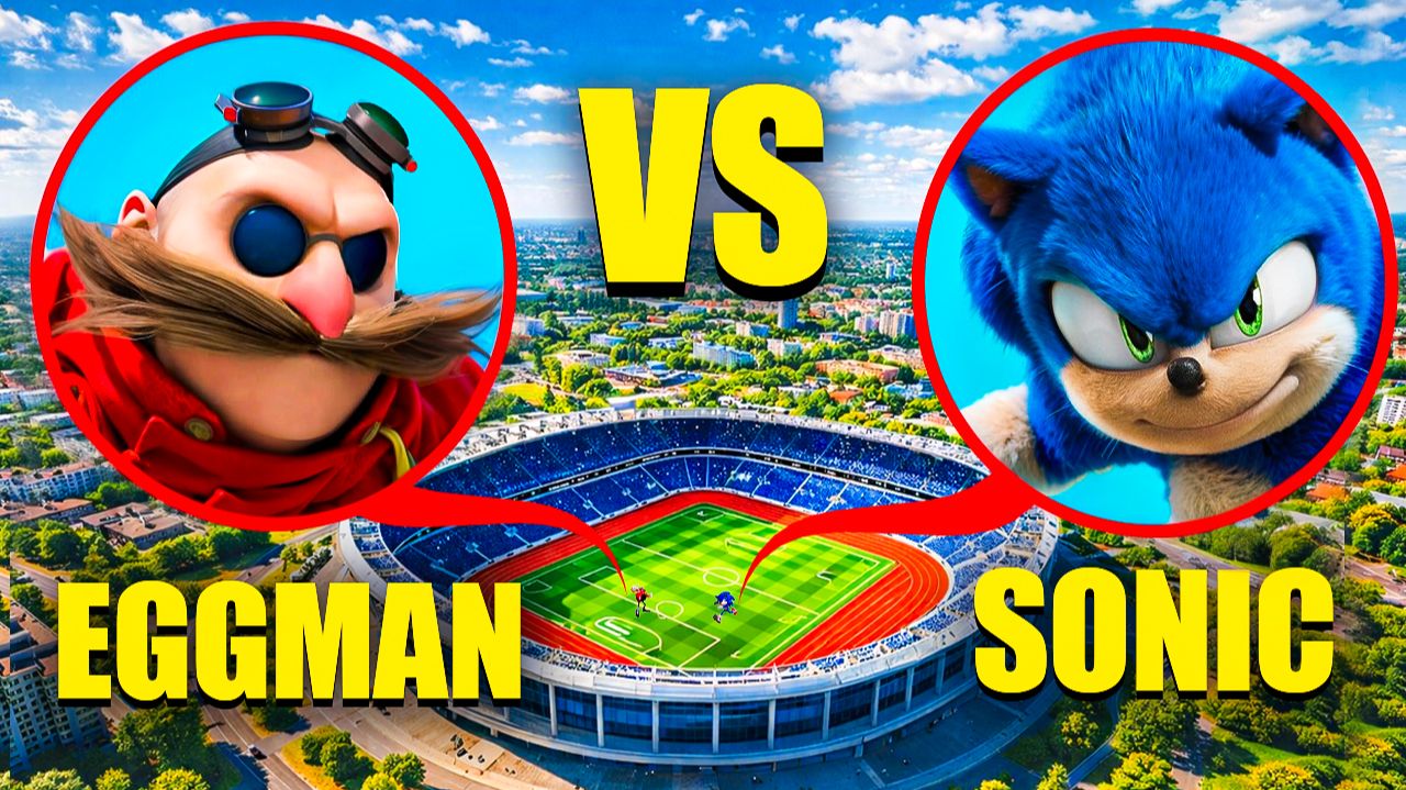 ДРОН ПОЙМАЛ СОНИКА В РЕАЛЬНОЙ ЖИЗНИ!! смотреть онлайн