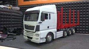 Ман 8х6 часть 2, грузовик на радиоуправлении