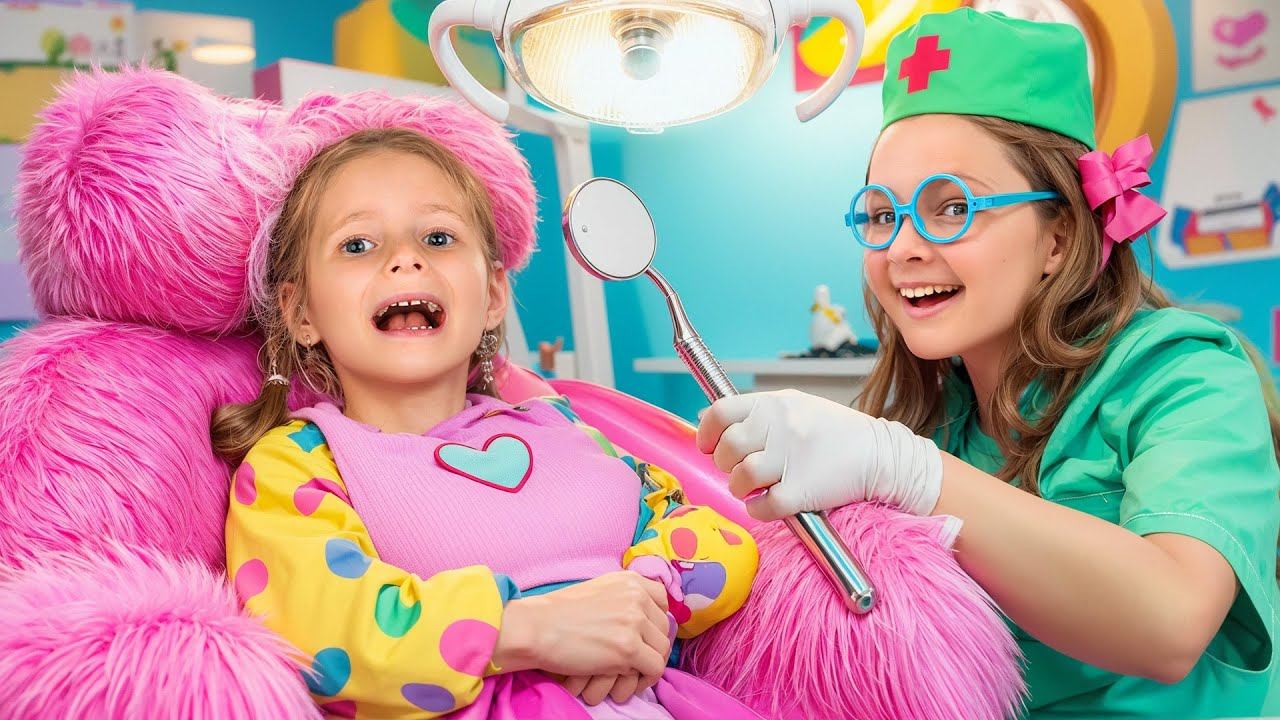 Стоматолог учит Майю, как заботиться о своих зубках смотреть онлайн