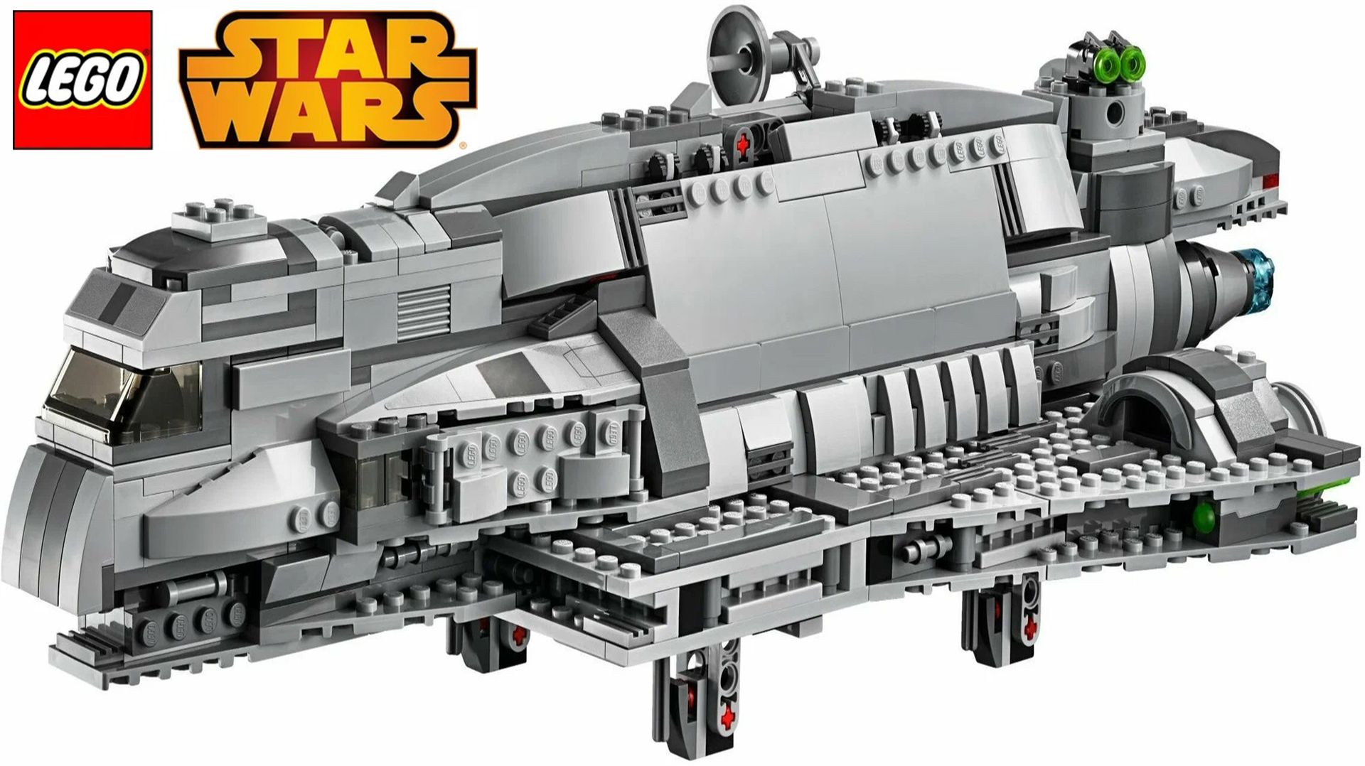 Лего Стар Варс 75106 Имперский штурмовой бронетранспортёр смотреть онлайн