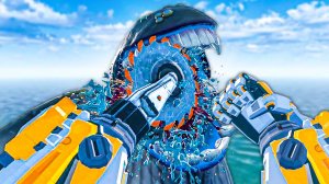 РАЗРУБИЛ КАЙДЗЮ VR НОВОЙ ПИЛОЙ И ПОЖАЛЕЛ.. - Kaiju Battle Simulator VR