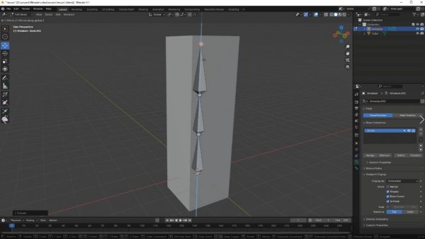 Анимация персонажей в blender. Часть 1