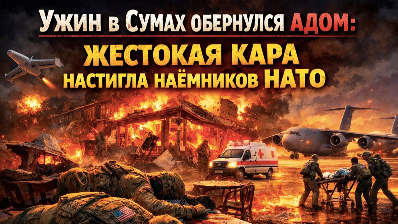 Три воздушных госпиталя НАТО за ночь: кого так спешно эвакуируют с Украины после удара по Сумам? смотреть онлайн