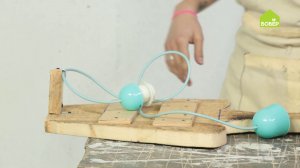 Фальшторшер из старых досок. Оригинальное решение для декора вашего интерьера!