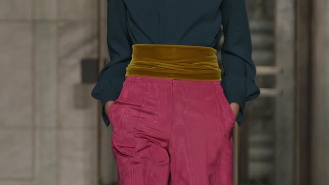 Показ женской коллекции Oscar De La Renta осень-зима 2020-2021