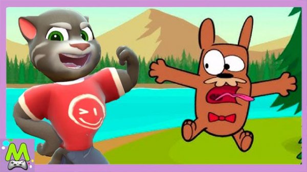 Говорящий Том против Смешного Сурка.Игры с Приколами для Питомцев.Кто Лучше