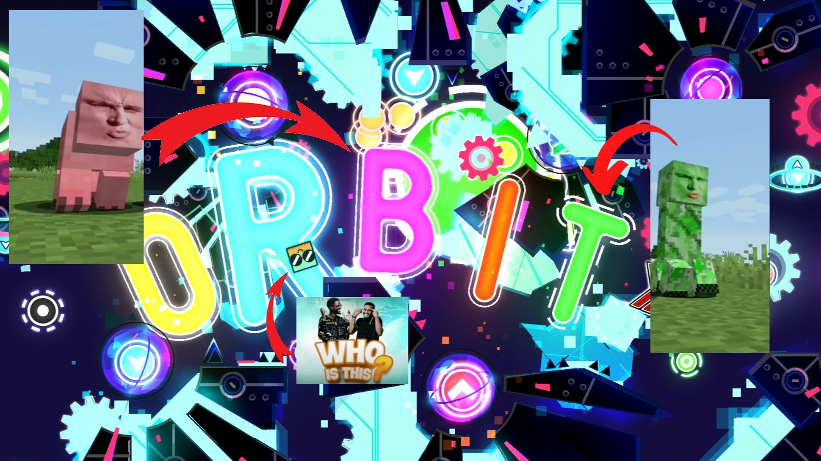 ORBIT X Сигма крипер мэшап (Geometry Dash)