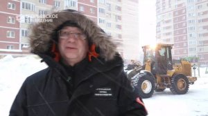 Зима не даёт расслабиться. Коммунальные и дорожные службы Егорьевска продолжают борьбу со снегом