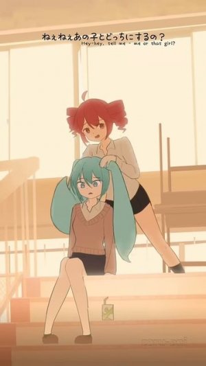Miku Hatsune & Teto Kasane - Docchi ni Suru no? (Shorts)