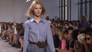 Показ коллекции Michael Kors весна-лето 2015
