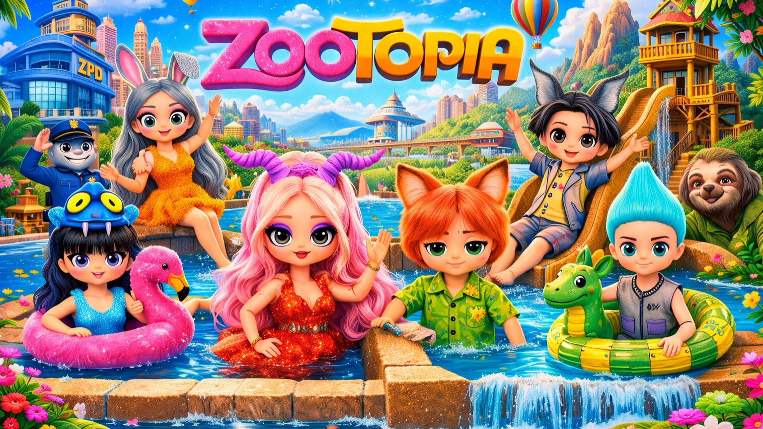 Зверополис 2: Пушистый и Картонный Отпуск! 6 Поделок для Кукол ЛОЛ ОМГ! смотреть онлайн