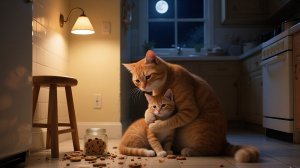 Полуночные похитители печенья 🐾 | Короткометражный фильм: милый котёнок и Мама-Кошка