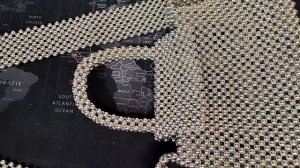 Некрасивая сумка из бусин. Переделать сумку из бусин. Работа над ошибками.