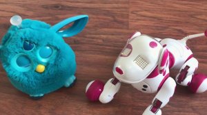 Furby connect и Zoomer. Вики Сара