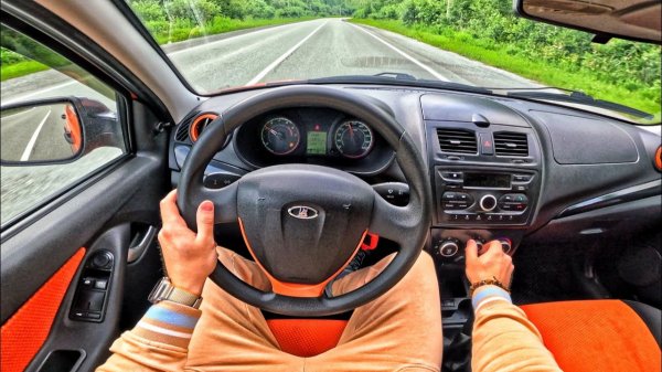 2016 LADA Kalina Cross 1.6 MT - POV ТЕСТ-ДРАЙВ