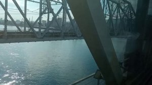 Самая длинная река России Енисей и Красноярск из окна поезда