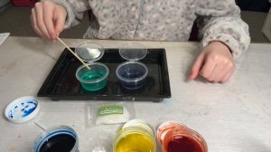 Опыт домашний снег ❄️ #ваша_Саша😝 #опыт