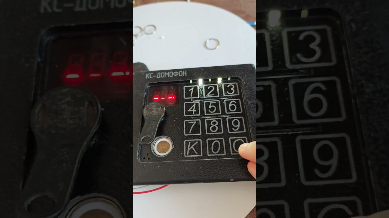 запись ключа на КС домофон домофоны
