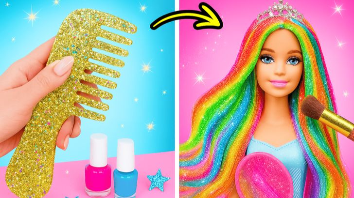 Гламурная кукла своими руками 💄 Идеи поделок для детей смотреть онлайн