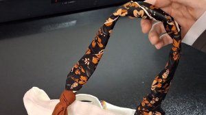 Как же завязать твилли на сумке??? 4. Способ