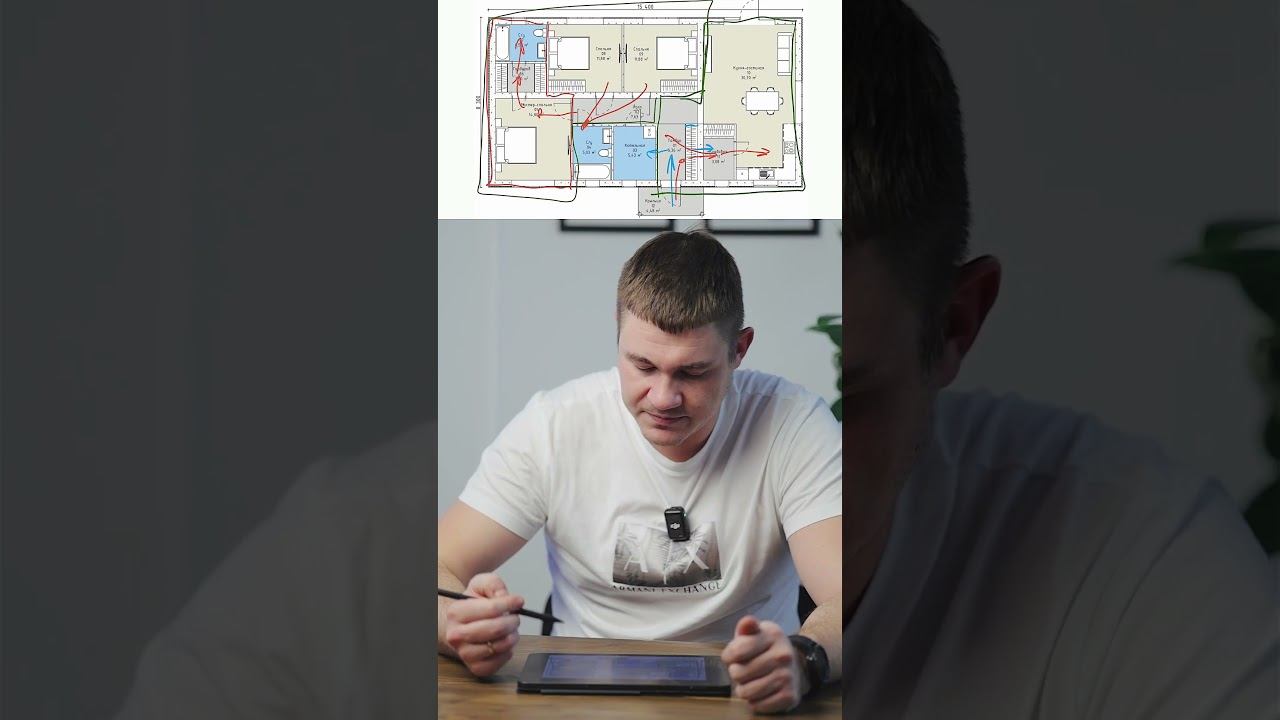зонирование в одноэтажном доме