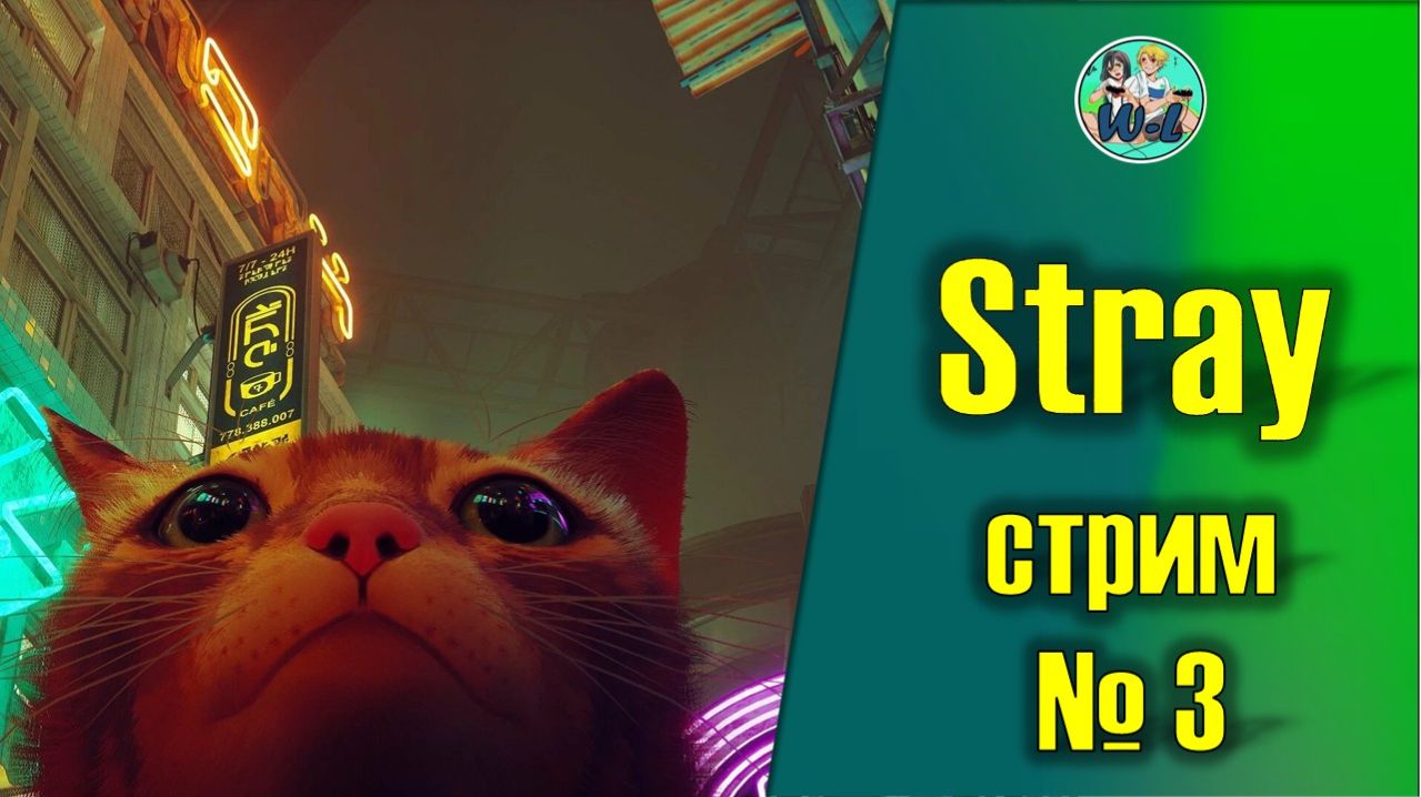 Stray (стрим №3) смотреть онлайн