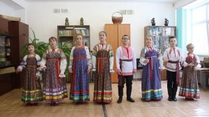 Образцовый коллектив Детский фольклорный ансамбль Зоренька, Комар шуточку шутил, Дорогинская ДШИ