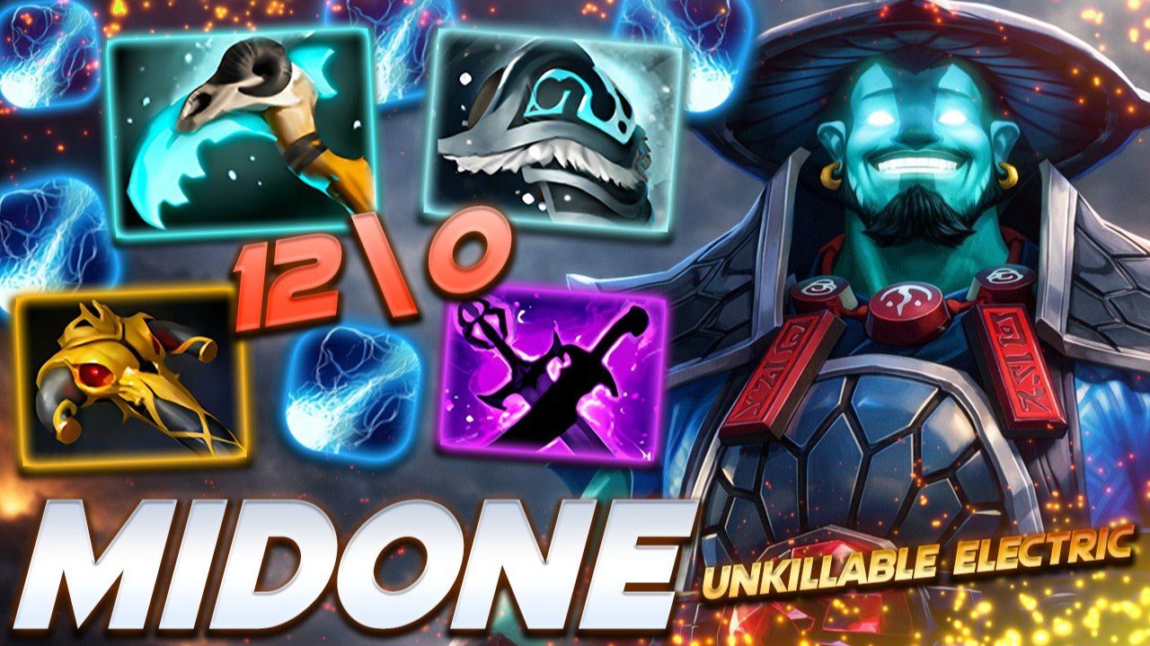 MidOne Storm Spirit Electro Boss — профессиональный геймплей в Dota 2 [Смотри и учись]
