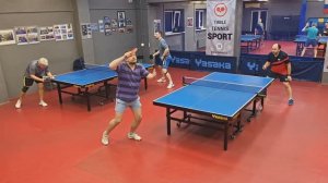 Балашов С. (680) - Серегин К. (551) настольный теннис 17.02 Малиновый 400+ турнир