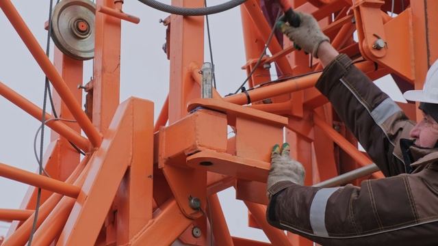 Монтаж крана SMK 5.66