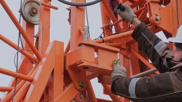 Монтаж крана SMK 5.66