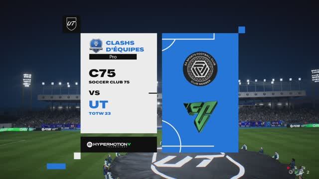 Clash Equipe • Soccer Club 75 🆚 TOTW 23