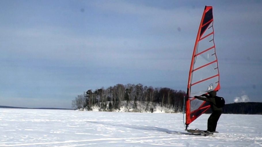 8 выход 18 февраля ветер галсы 33 кмч