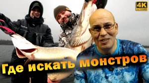 Где искать ЩУК МОНСТРОВ. Тактика ловли ЩУК КРОКОДИЛОВ