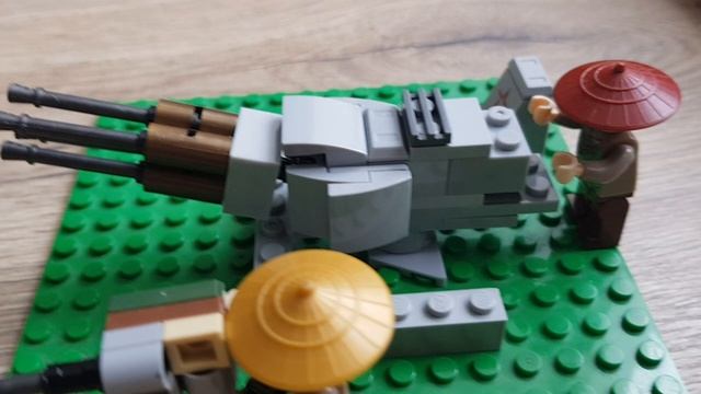 Lego японско-советская пушка
