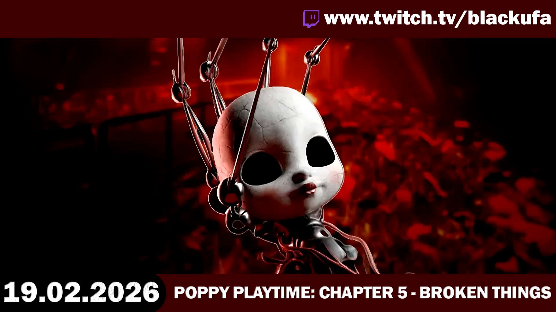 Новая глава Poppy Playtime 5 — Broken Things | МЕГАужастик [19.02.26] смотреть онлайн