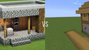 МОЙ ДОМ vs Дом жителя в майнкрафт.