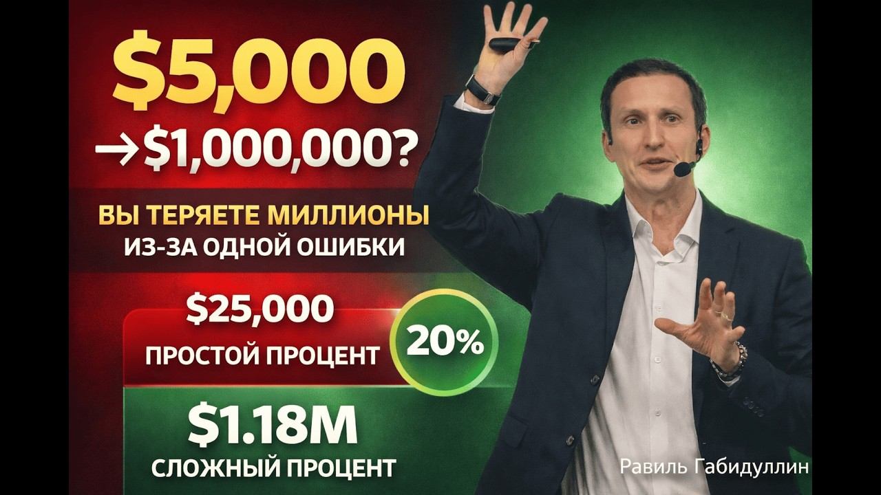 Самая дорогая ошибка в инвестициях — вы теряете миллионы