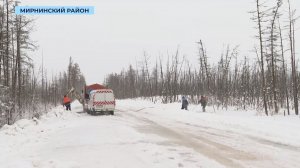 Дорогу на Светлый снова размыли грунтовые воды